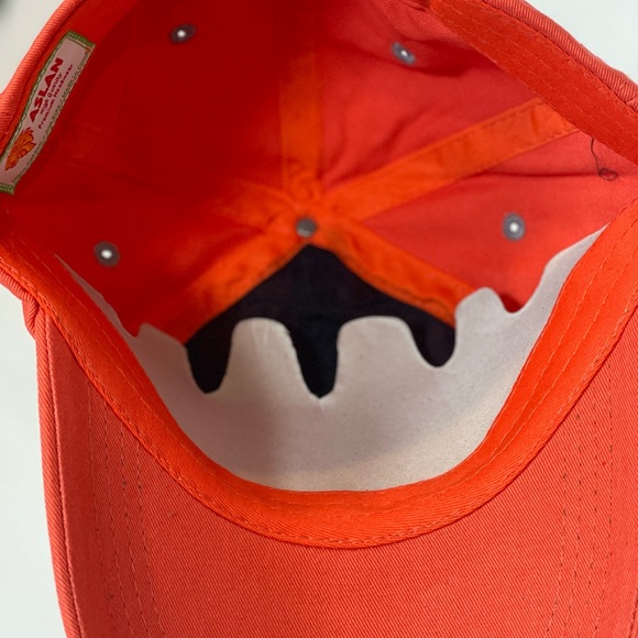 UNISEX New WO Tags. Orange Austin “Keep Austin Weird” Baseball Cap Adjustable - Picture 5 of 6